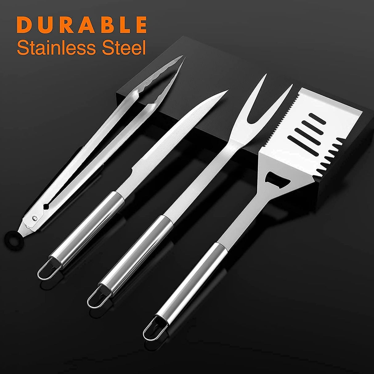 Apron Bakeware Juego de 39 utensilios para barbacoa y parrilla Utensilios para hornear