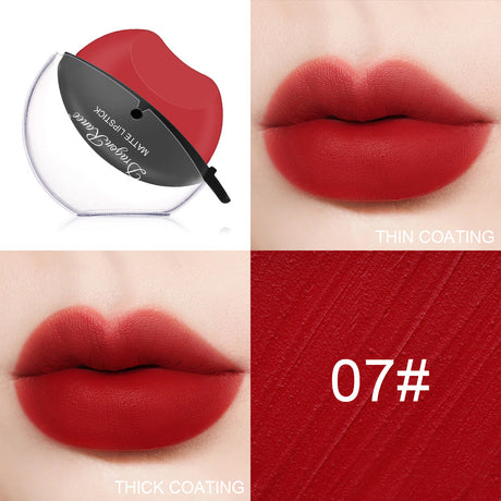 Sip Into Makeup Lazy Lip Lipstick Lipstick Is Not Easy To Fade Matte Makeup Effect Matte Lipstick Big Red Lipstick - V.I.P Digital Presence