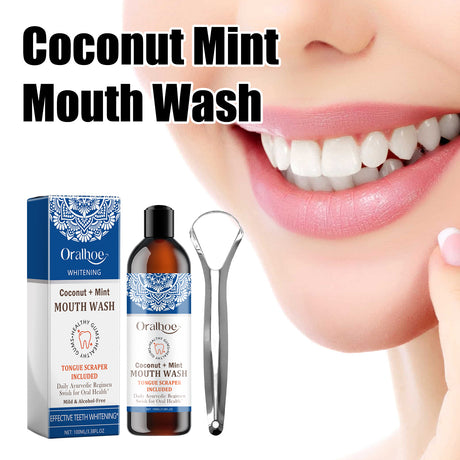 Teeth Rinse, Deep Clean Mouth Fresh, Deodorizing And Whitening Teeth Stain Removing Mouthwash - V.I.P Digital Presence