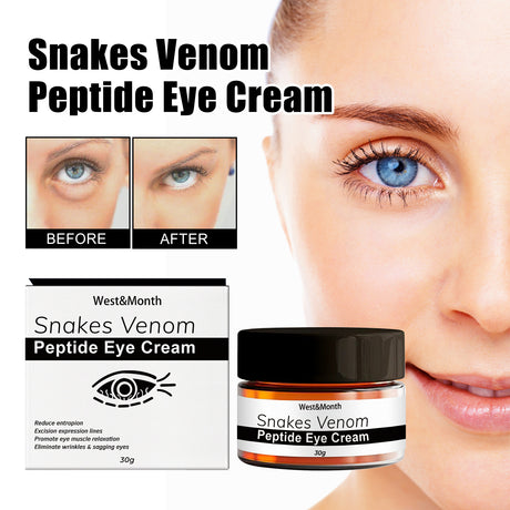 Snake Venom Peptide Eye Cream Gently Nourishes Skin, Reduces Fine Lines, Hydrates And Moisturizes Eye Cream - V.I.P Digital Presence