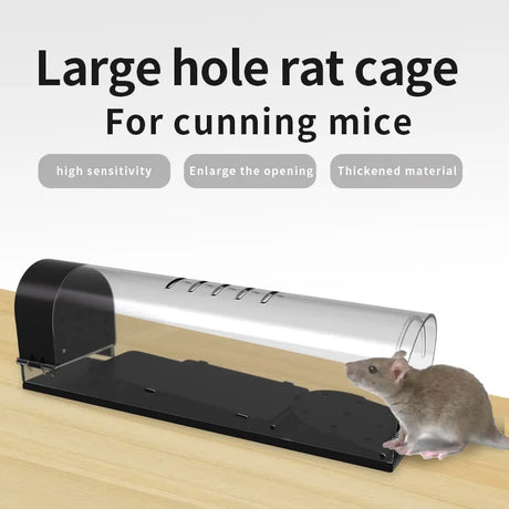 Mouse Trap New Type of Rat Trap High sensitivity plastic mouse trap Reusable Outdoor farmland catch rats catch voles - V.I.P Digital Presence