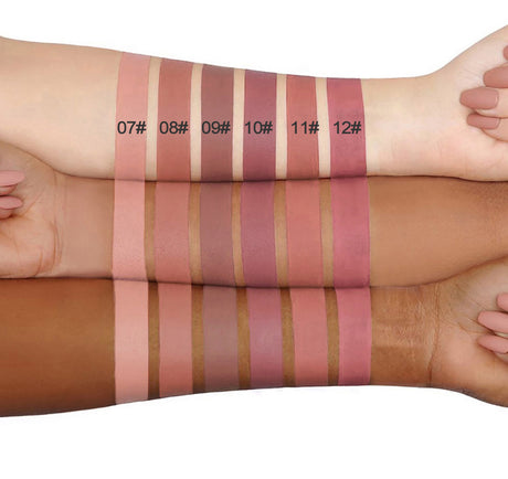 HANDAIYAN Popular Matte Matte Velvet 12 Colors Lip Gloss Liquid Lipstick Lip Glaze - V.I.P Digital Presence