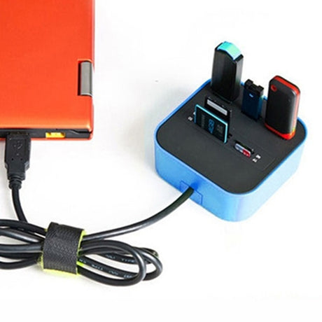 USB HUB Combo All In One USB 2.0 Micro SD High Speed Card Reader 3 Ports Adapter Connector For Tablet PC Computer Laptop - V.I.P Digital Presence