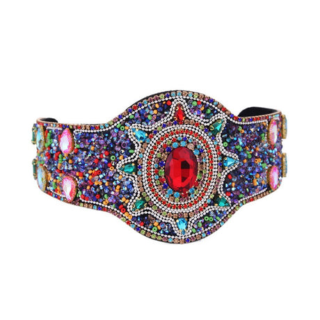 Baroque Palace Style Heavy Industries Full Diamond Hair Hoops Female - V.I.P Digital Presence