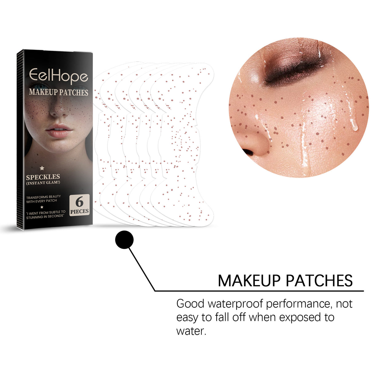 Makeup Patches, Waterproof And Sweat Resistant Long-Lasting Natural Freckles Makeup Stickers - V.I.P Digital Presence