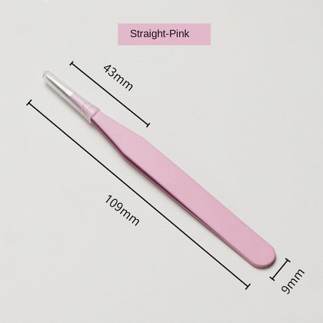English Title Suggestion Adorable Macaron-Colored Tweezers for Handmade Notebooks, Goo Card Sticker Tools, Bent and Poi - V.I.P Digital Presence