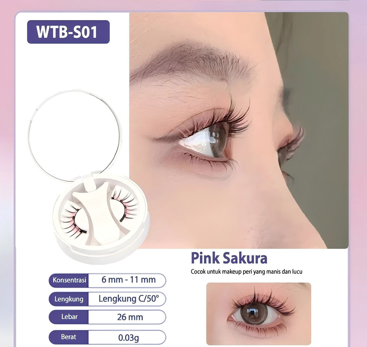Natural Thick Portable Adhesive Free Eyelash Magnetic Suction Eyelash Style - V.I.P Digital Presence