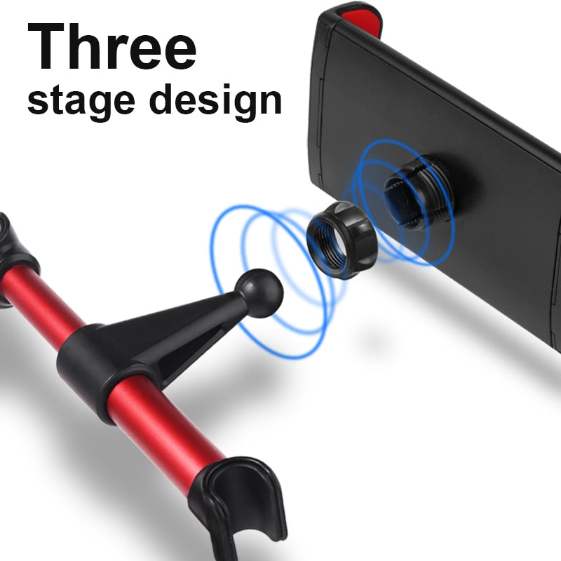 4-11.5inch Car Back Seat Phone Holder Tablet Mobile Phone Holder Universal Car Headrest Holder 360 Rotatable Stand Support - V.I.P Digital Presence