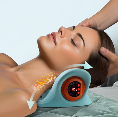 Multi functional shoulder and neck massager portable car mounted household electric kneading neck - V.I.P Digital Presence