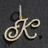 Hip hop accessories grass letter pendant melon seed buckle Cuban chain accessory - V.I.P Digital Presence