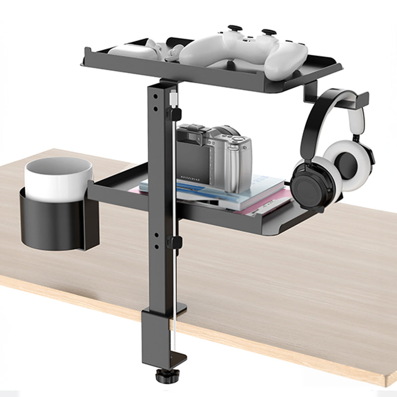 3 - Tier Multifunctional Desk Side Storage Rack - Organize Your Workspace Effortlessly - V.I.P Digital Presence