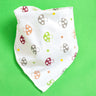 Baby Drooling Towel Baby Triangle Towel Double Layer According To The Buckle Newborn Child Headscarf Bib Scarf Spring And Summer Four Seasons