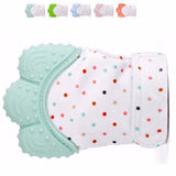 Newborn Baby Gloves Silicone Baby Mitt Teething Mitten Teething Glove Candy Wrapper Sound Teether - V.I.P Digital Presence
