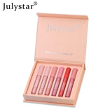 Lip And Cheek High Value Makeup Non-Flaking And Non-Sticky Cup Watery Mirror Enzyme Lip Glaze Set - V.I.P Digital Presence