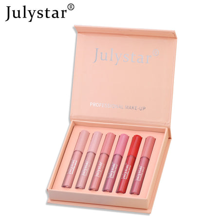 Lip And Cheek High Value Makeup Non-Flaking And Non-Sticky Cup Watery Mirror Enzyme Lip Glaze Set - V.I.P Digital Presence