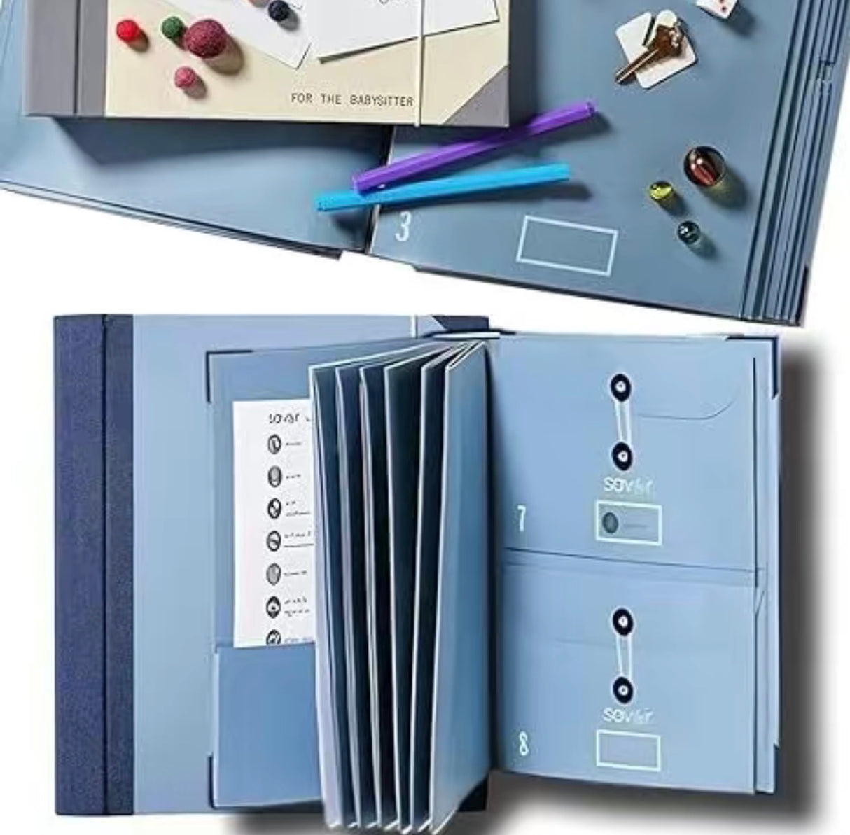 SecureFile Accordion Organizer