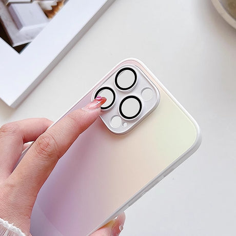 IPhone15 phone case gradient color matte suitable for Apple 14pro with lens film 13 anti drop protective cover - V.I.P Digital Presence