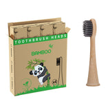 Suitable for Philips electric toothbrush natural bamboo biodegradable bamboo toothbrush head made of bamboo - V.I.P Digital Presence
