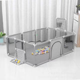 Children's fence baby basketball fence safety stainless steel playpen children's ball pit baby indoor playground baby park fence - V.I.P Digital Presence