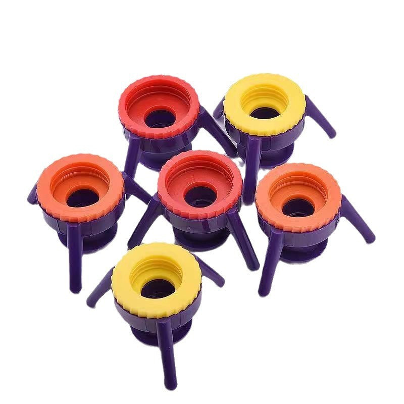 Inverted bottle cap, large, medium, small, and sub size, multifunctional three legged stand, shower gel, shampoo, leak proof bot - V.I.P Digital Presence