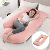 Pregnant women's pillow waist protection side sleeping slope pillow J-shaped pregnancy sleeping pillow - V.I.P Digital Presence