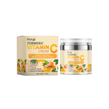 Turmeric Vitamin C Brightening Cream, Moisturizing Even Skin Tone Lighten Acne Mark Brightening Moisturizing Cream - V.I.P Digital Presence