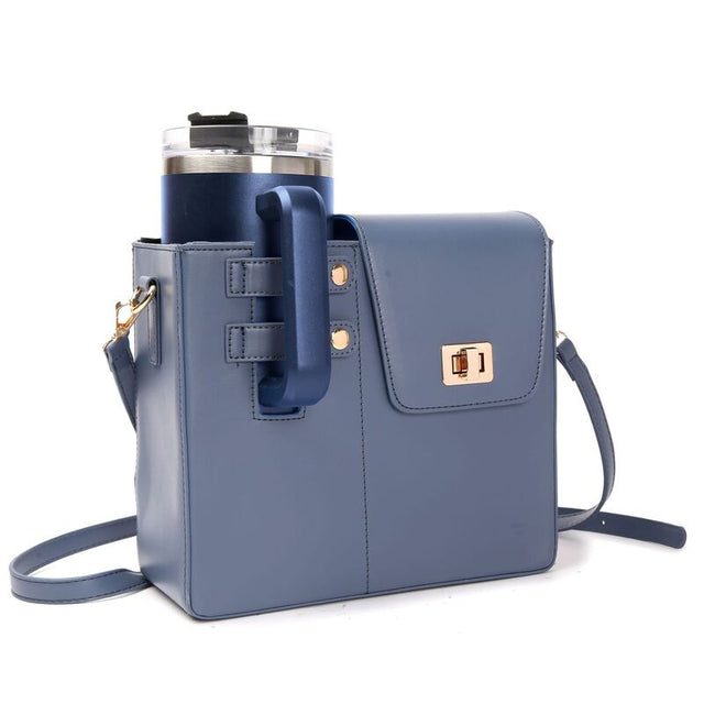 Outdoor Purse Cup Holder Bag for Stanley, Crossbody Water Bottle Bags,Crossbody Water Bottle Bag for Most Water Bottles - V.I.P Digital Presence
