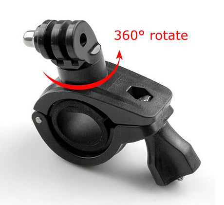 360 Degree Rotation Bike Bicycle Motorcycle Handlebar Handle Bar Mount Holder For Gopro Hero 8 7 6 5 4  SJCAM Camera Accessories - V.I.P Digital Presence
