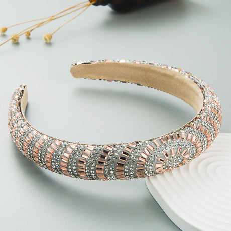 Hair Hoop Fashion Shiny Crystal Baroque Head Hoop French Hair Hoop Small Fragrance Hair Band Hair Accessories - V.I.P Digital Presence