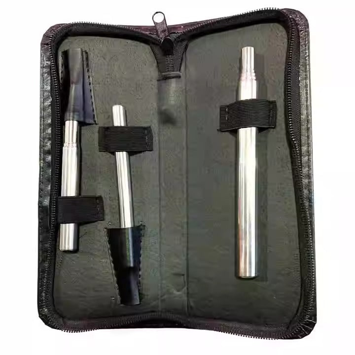 Varilla de fuego para acampar y picnics al aire libre, utensilios de cocina para exteriores, tubo de fuego expandible, acero inoxidable