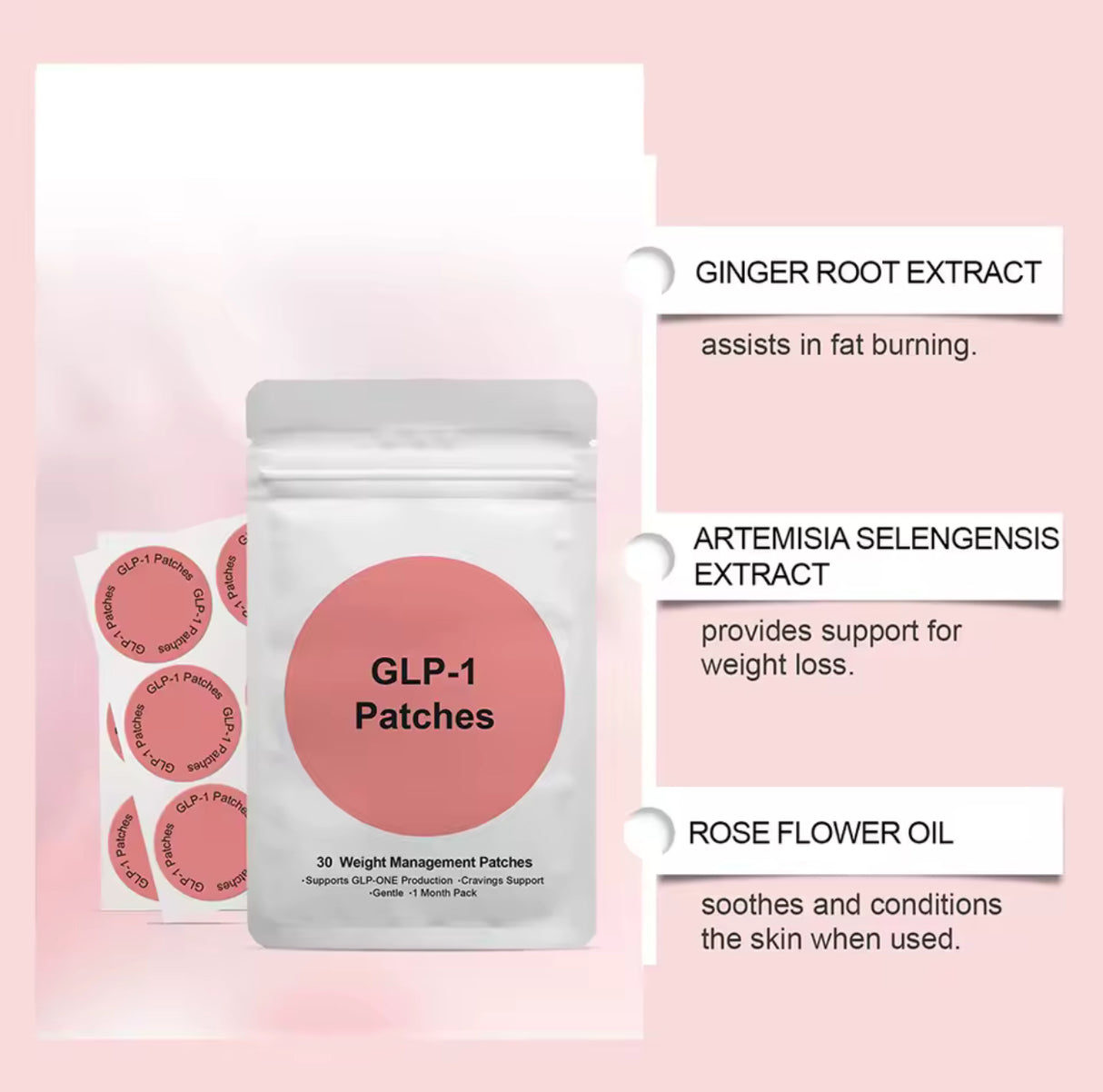 GLP-1 Patch Fat Patch Wellness Patches