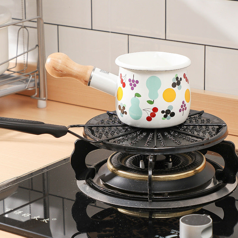Japanese Style Gas Stove Thermal Conductivity Plate Hot Milk Gas Household Enamel Enamel Thermal Conductivity Plate Anti Coking - V.I.P Digital Presence