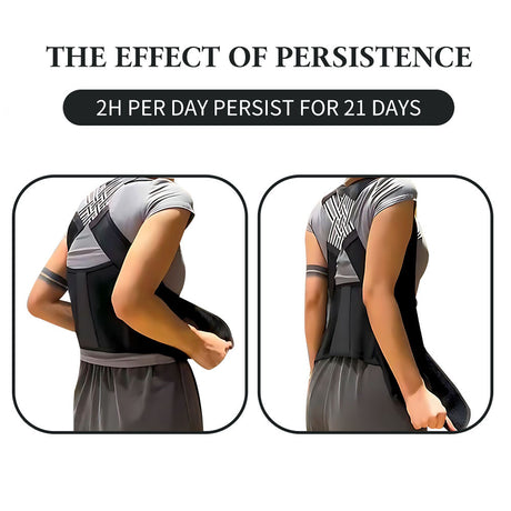 Posture correction belt with strong open back correction Beibejia anti hunchback adult student back support - V.I.P Digital Presence