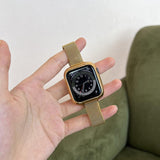Apple Watch S7/S8 Thin Milanese Loop Strap for iWatch Series 9 - V.I.P Digital Presence