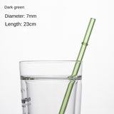 Eco-Friendly High Borosilicate Glass Straw Durable Heat-Resistant Starbucks Kids Straw 27cm Customized - V.I.P Digital Presence