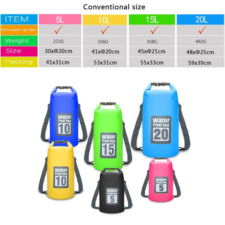 5L 10L Outdoor Surf Waterproof Dry Bag - V.I.P Digital Presence