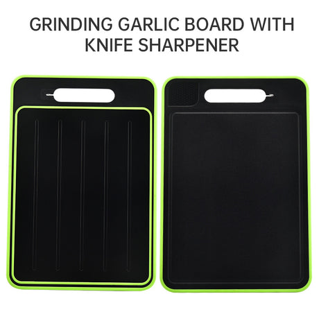 Double Sided Quick Thawing Cutting Board, Aluminum Alloy Spray Cutting Board, Household Cutting Board with Sharpener - V.I.P Digital Presence