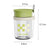 Glass oatmeal breakfast cup home milk cup with spoon bowl water cup with coffee cup - V.I.P Digital Presence