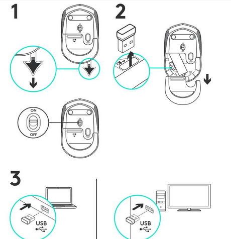 M170 Office Mouse 2.4G Compact Optical Laptop Desktop Business Office Wireless Mouse - V.I.P Digital Presence