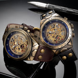 SHENHUA Men's Fashion Hollow out Watch Antique Fully Automatic Mechanical Watch - V.I.P Digital Presence