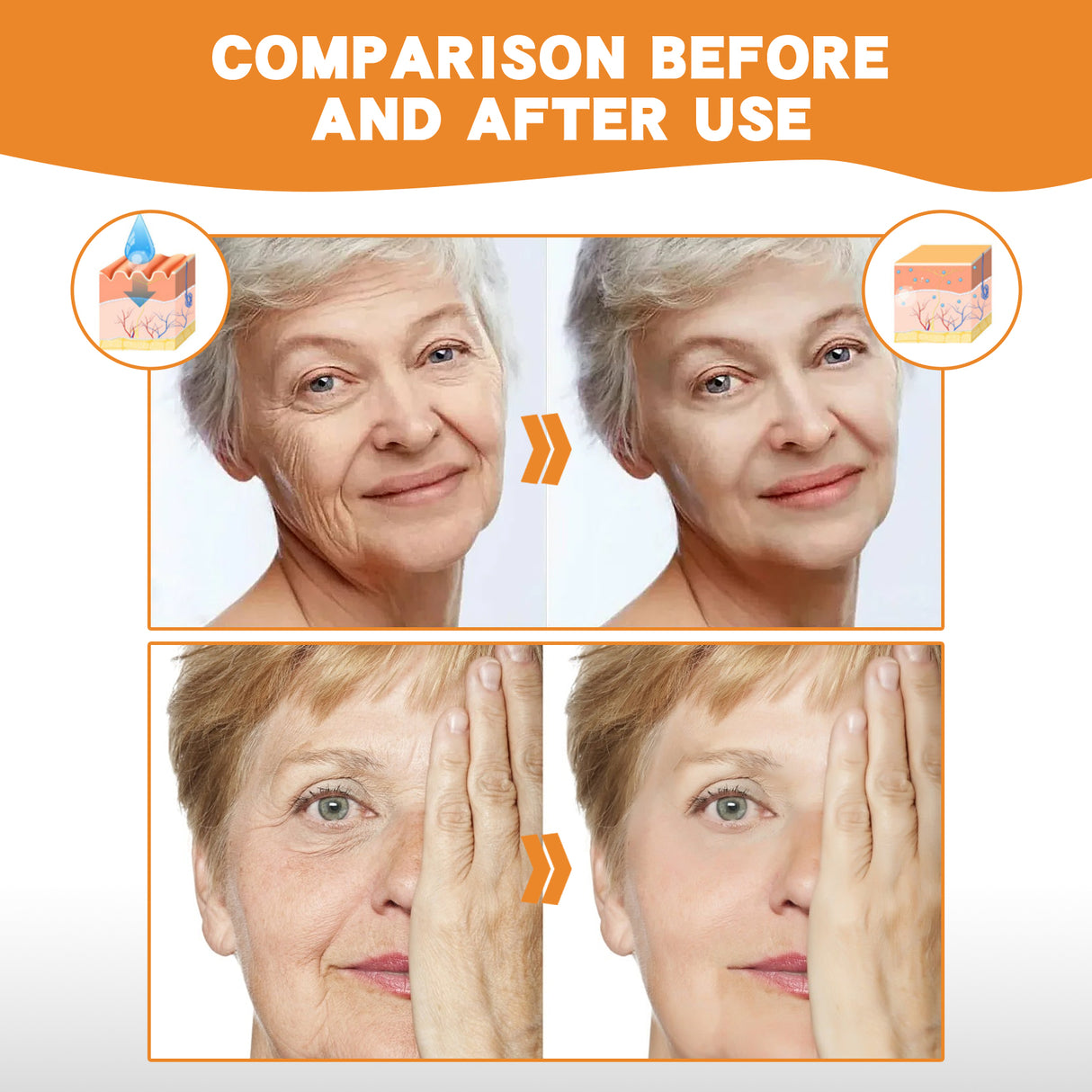 Snail Peptide Deer Bone Collagen Essence Set Lightens Fine Lines, Anti-Aging, Moisturizes And Tightens Facial Skin