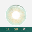 1PCS FDA Certificate Eyes Beautiful Pupil Colorful Girl Cosplay Contact Lenses Green - V.I.P Digital Presence