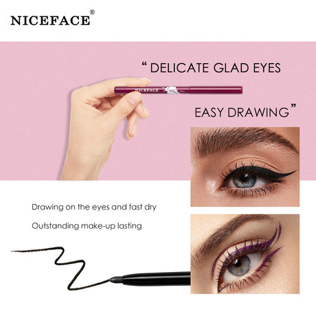 NICEFACE6 Color Matte Color Eyeliner Not Easy To Smudge Eyeliner Gel Lip Liner Eye Shadow - V.I.P Digital Presence