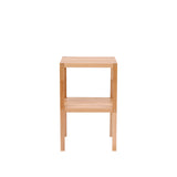 2-Tier Birch Bathroom Shelf, Narrow Shelving Unit, Multifunctional Storage Rack, Corner Rack, for Kitchen Natural - V.I.P Digital Presence