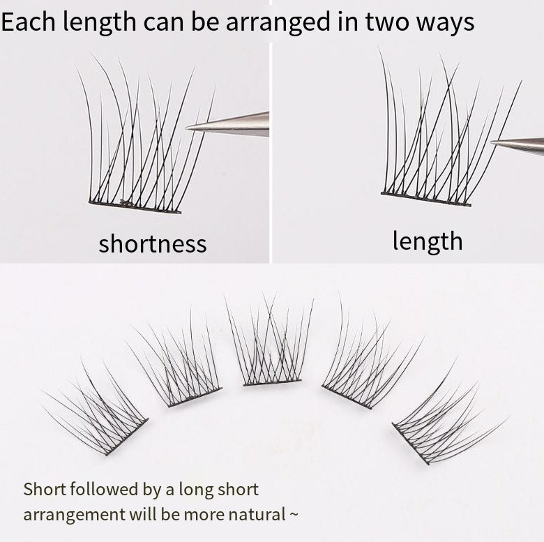 Lazy Fish Tail False Eyelashes Trilogy Natural Simulation Thick Single Cluster Lazy Series Deviruchi Eyelashes - V.I.P Digital Presence