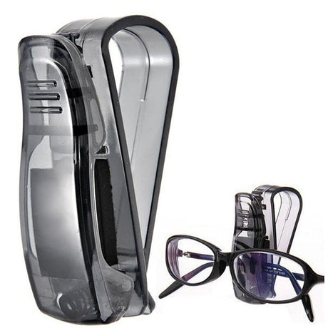 Multi-Function Glasses Case Atuo Car Accessories ABS Sunglasses Eyeglasses Glasses Holder Auto Fastener Ticket Clip funda gafas - V.I.P Digital Presence