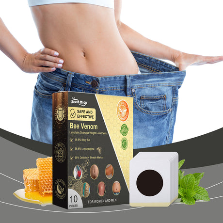 Bee Venom Lymphatic Drainage Weight Loss Patch, Lymphatic Slimming Paste Shaping Slimming Digestion Health Vitality Detumescence Care Body Shaping Considerate - V.I.P Digital Presence