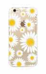 Cute Summer Daisy Sunflower Floral Flower Soft Clear Phone Case Fundas Coque For iPhone 7 7Plus 6 6S 8 8PLUS X XS Max SAMSUNG - V.I.P Digital Presence