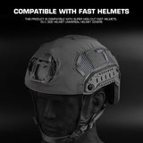 FAST SF Ultra-high Cut Camouflage Helmet Cover (Medium Size, M) - V.I.P Digital Presence