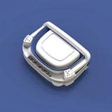 Children's lying Bathtub Portable Folding Plastic Household Newborn Baby care Small size baby tubs three fold bathtub with temperature display - V.I.P Digital Presence